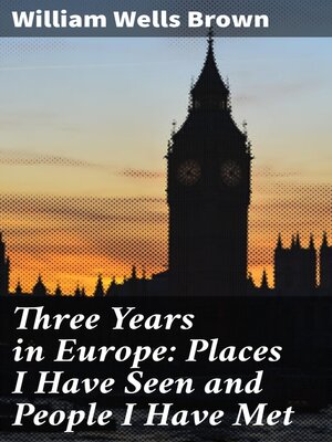 cover image of Three Years in Europe